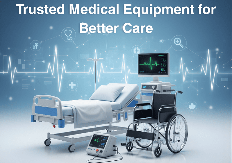 Archana Surgical Suppliers medical equipment showroom in Kathmandu